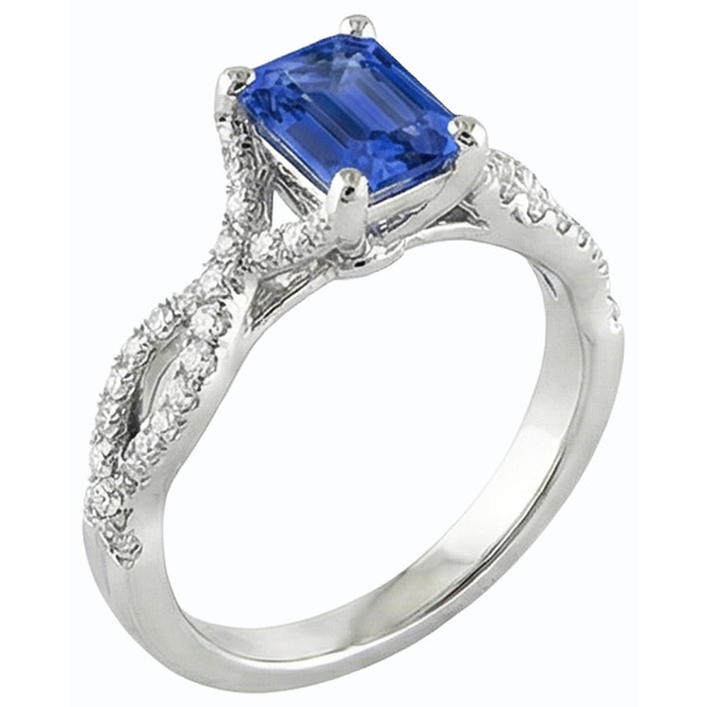 echter round diamant 2.50Karat ring Detailansicht