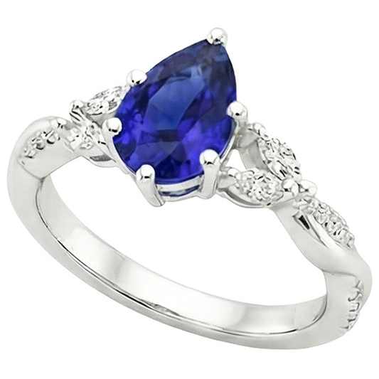 echter marquise diamant 4.50Karat ring Seitenansicht