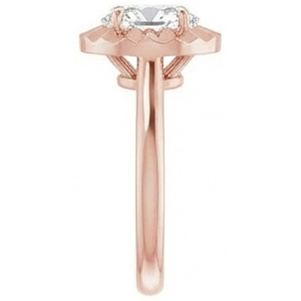 Solitaire Ehering Oval alter Bergmann Echt Natürlicher Diamant ( nicht im Labor gezüchtet ) 3.25 Karat Damenschmuck