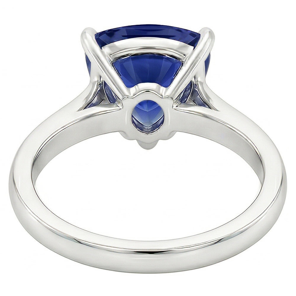 echter trillion diamant 1.50Karat ring Profilansicht