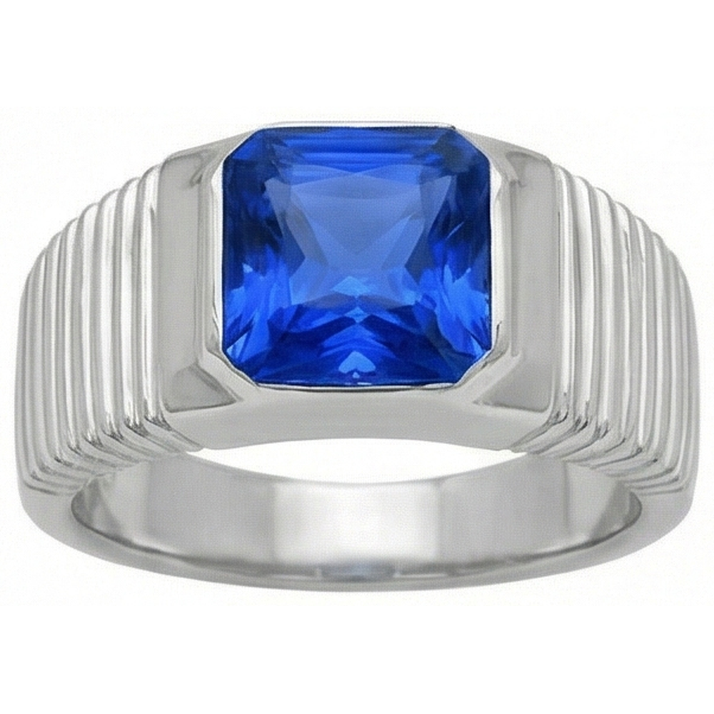 echter radiant diamant 2.50Karat ring Detailansicht