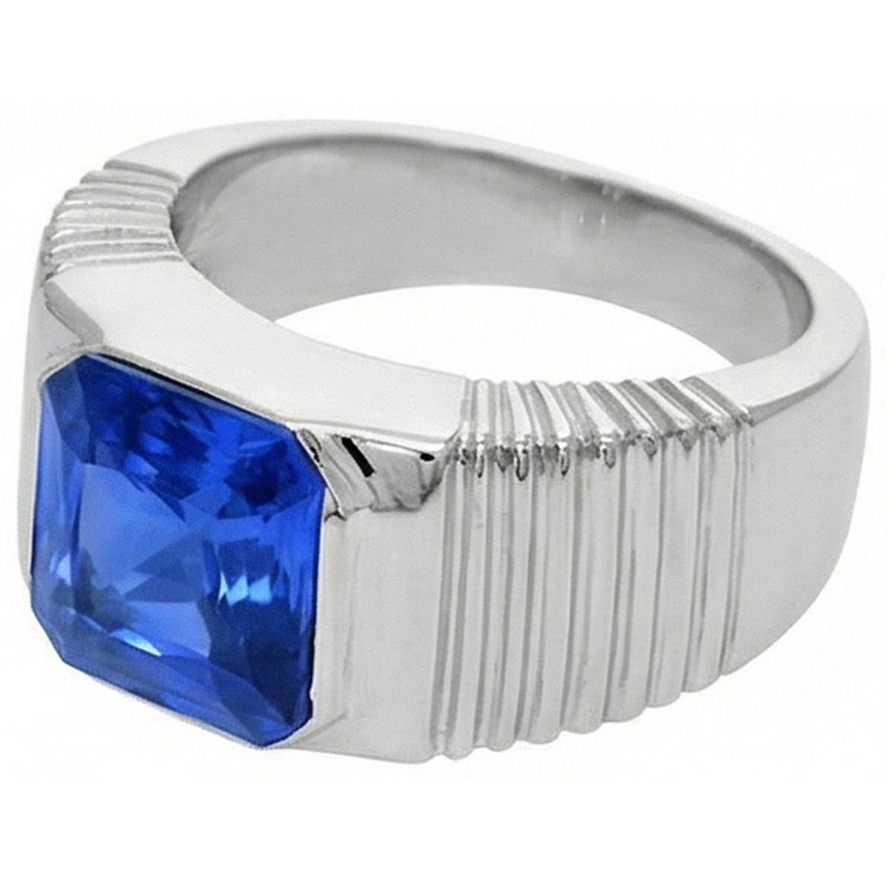 echter radiant diamant 2.50Karat ring Draufsicht