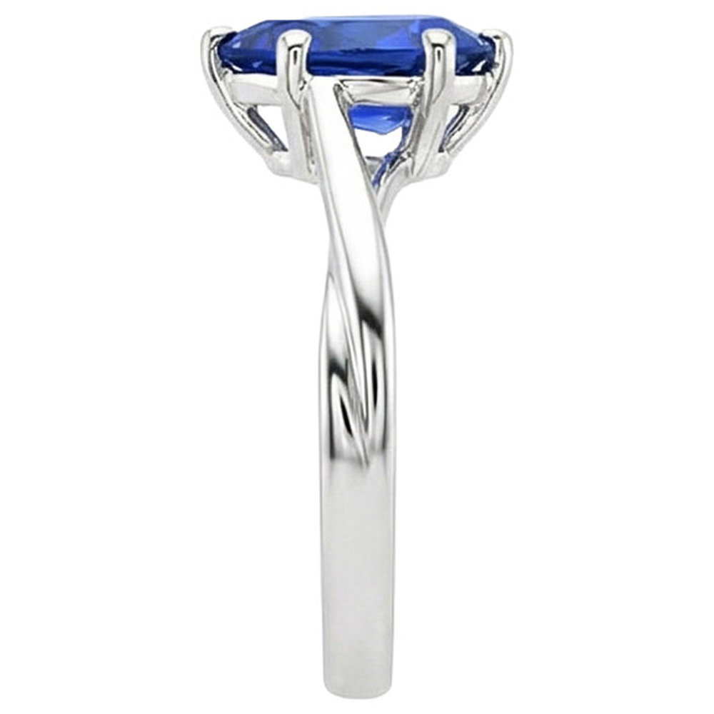 echter pear diamant 3.50Karat ring auf Weiß