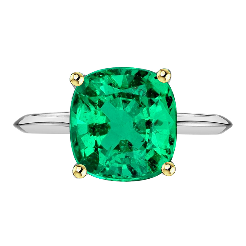 Zeitloser Farbstein-Ring 3,50 Karat – Hauptansicht