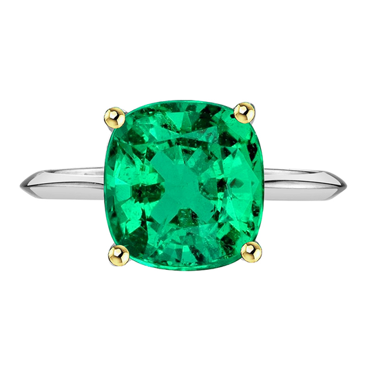 Zeitloser Farbstein-Ring 3,50 Karat – Hauptansicht