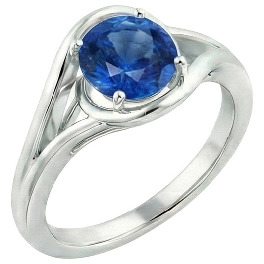 echter round diamant 2Karat ring Detailansicht