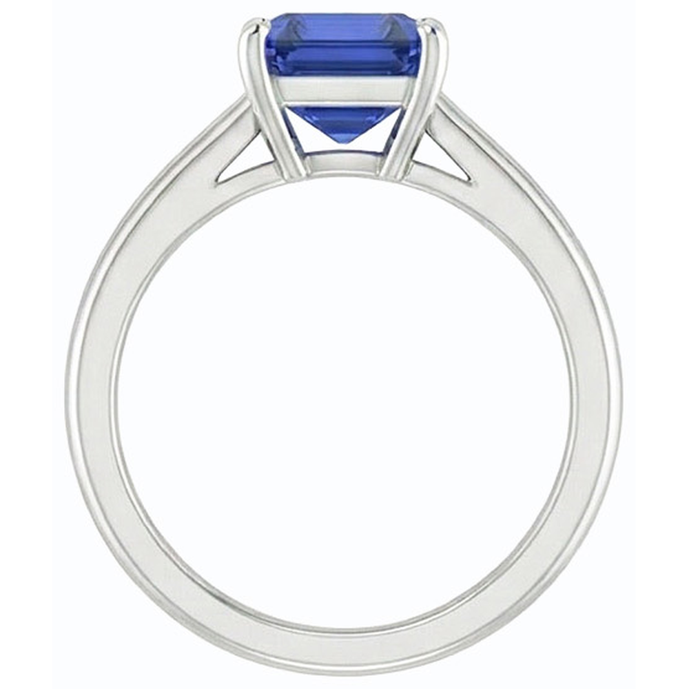 echter diamant 1.50Karat ring Profilansicht