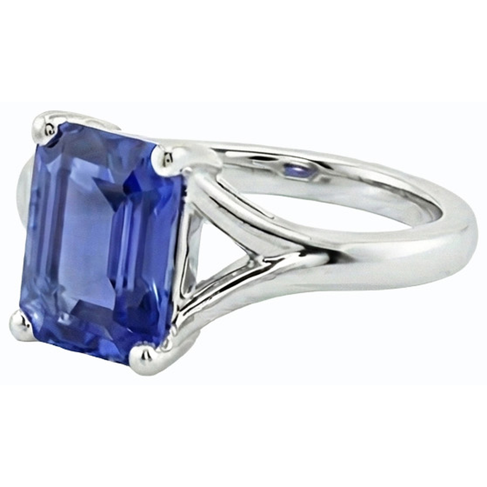 echter diamant 2Karat ring Profilansicht