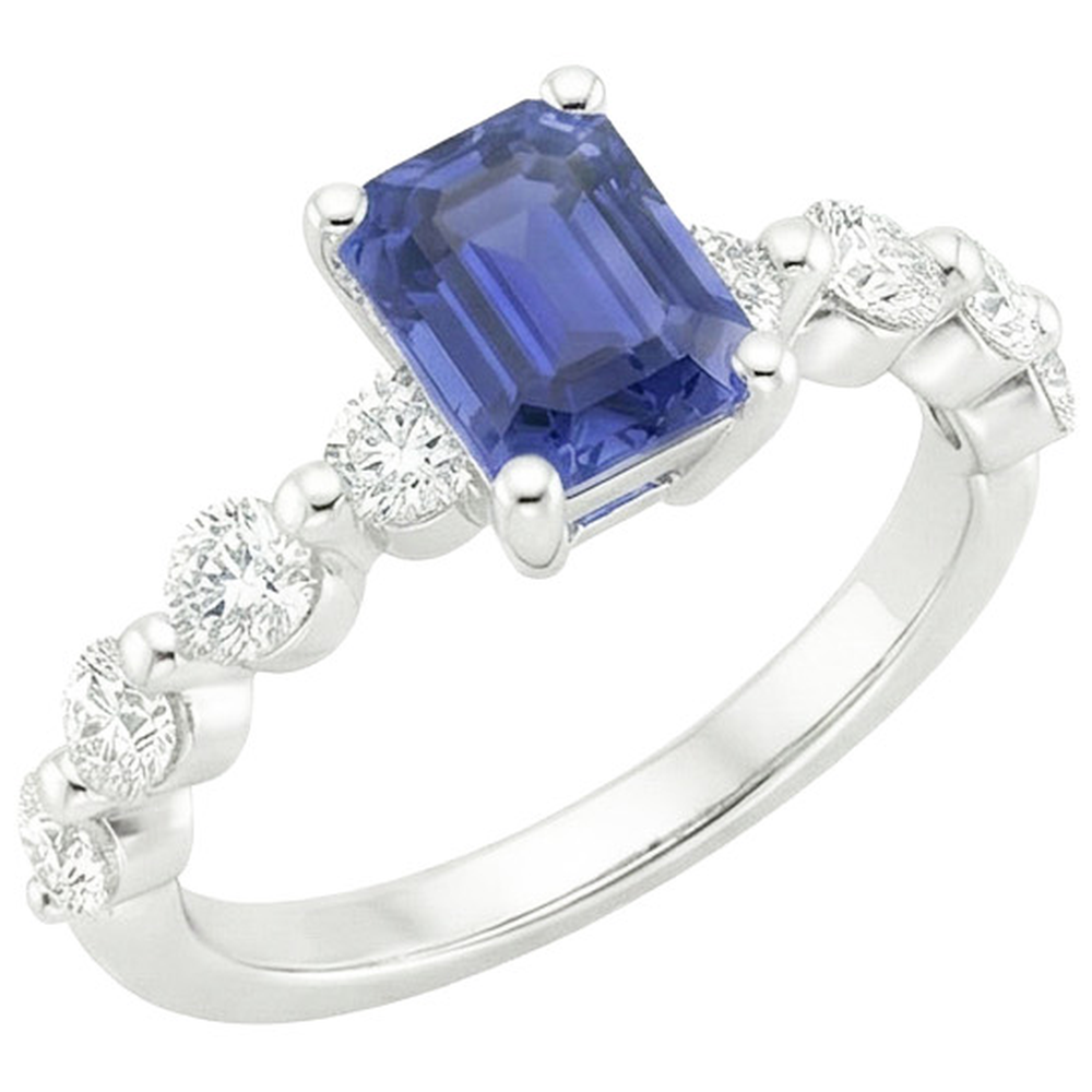 echter marquise diamant 4.25Karat ring Seitenansicht