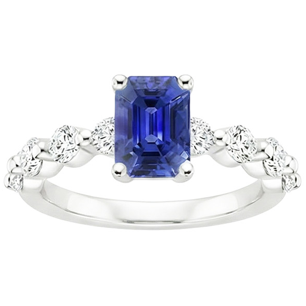 echter marquise diamant 4.25Karat ring Draufsicht