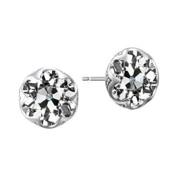 Zeitloser Ohrringe mit Old Mine Cut Diamant – 1,50 Karat