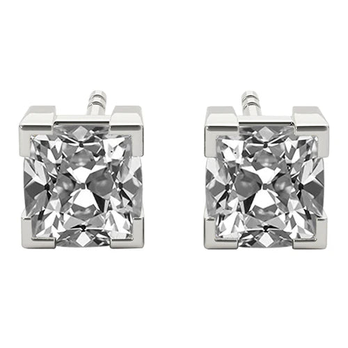 Handgemachter Edler Diamant Ohrstecker 6,50 Karat – Hauptansicht