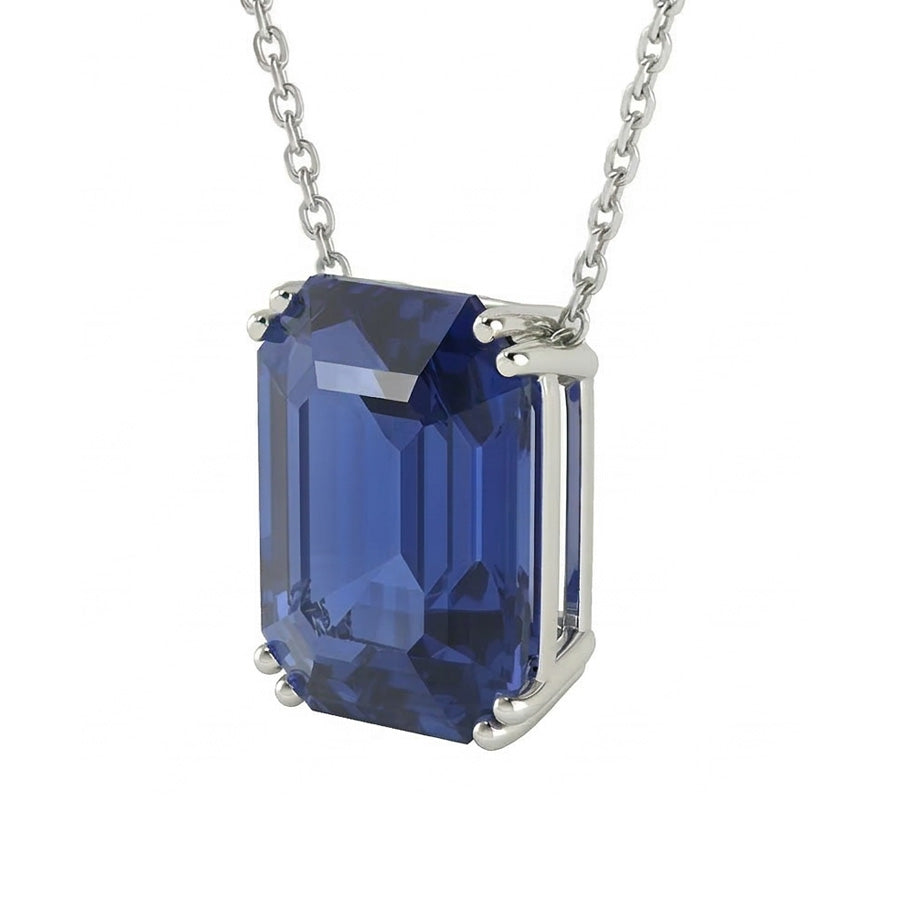 echter diamant 4Karat anhänger Seitenansicht