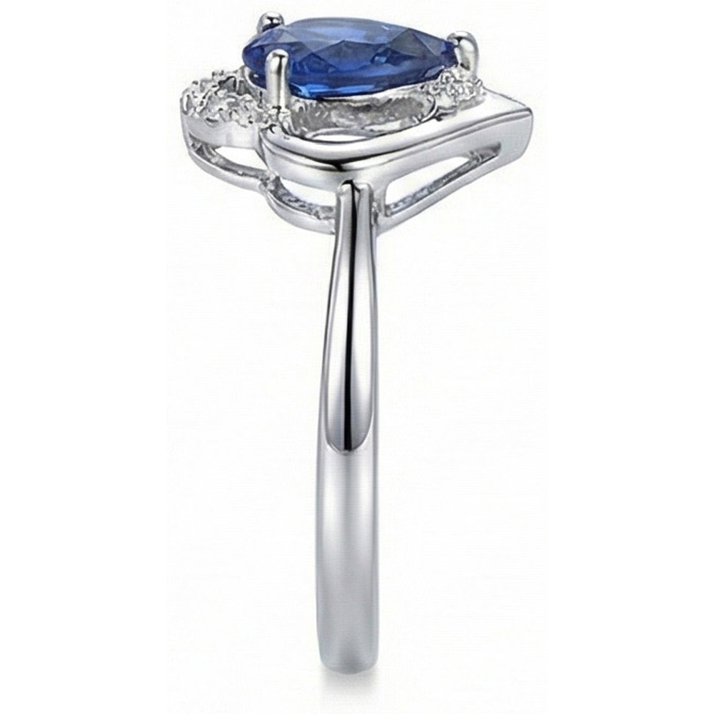 echter round diamant 2.50Karat ring mit Diamantbesatz