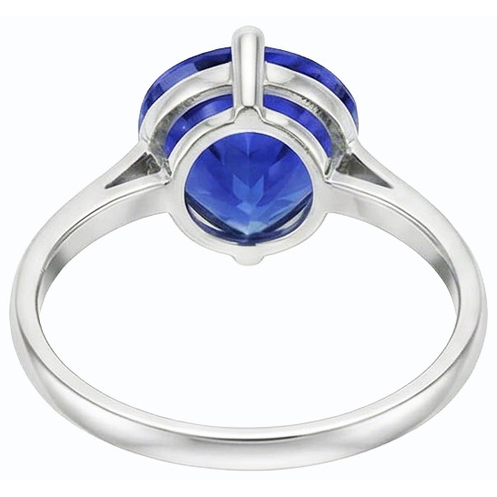 echter pear diamant 4Karat ring Detailansicht