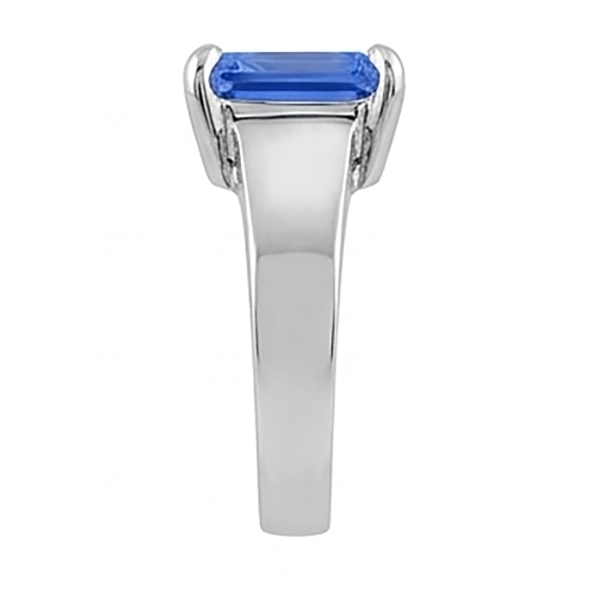 Solitär Herrenring Edelstein Schmuck 2,50 Karat Sri Lanka Saphir