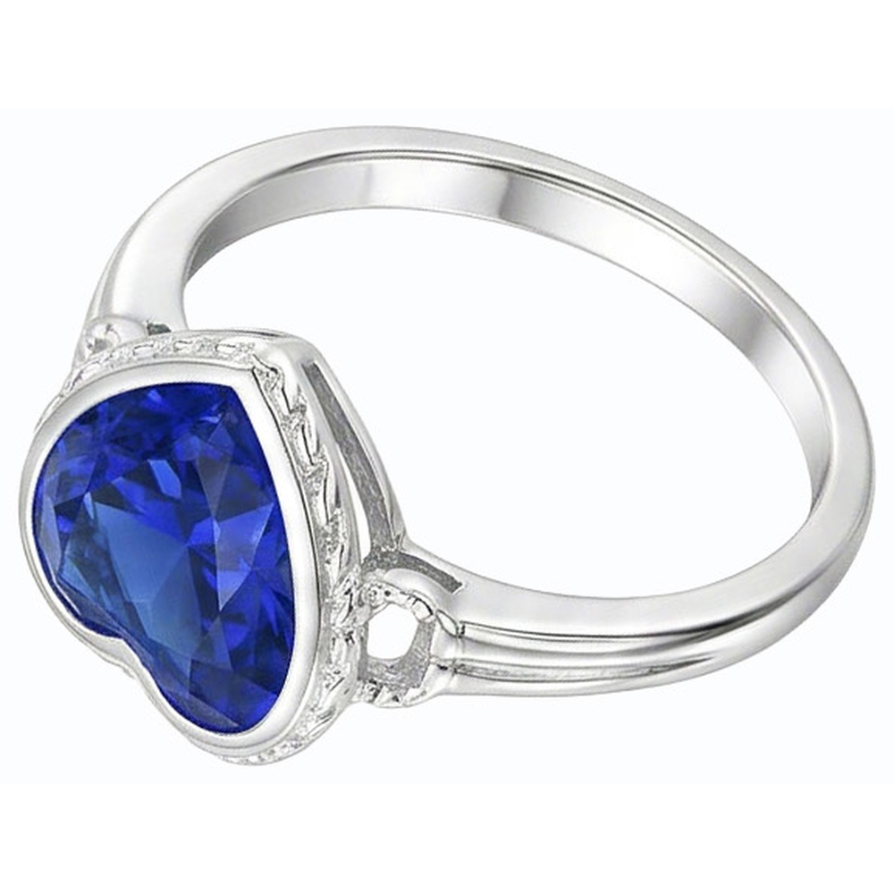 echter heart diamant 2Karat ring Detailansicht