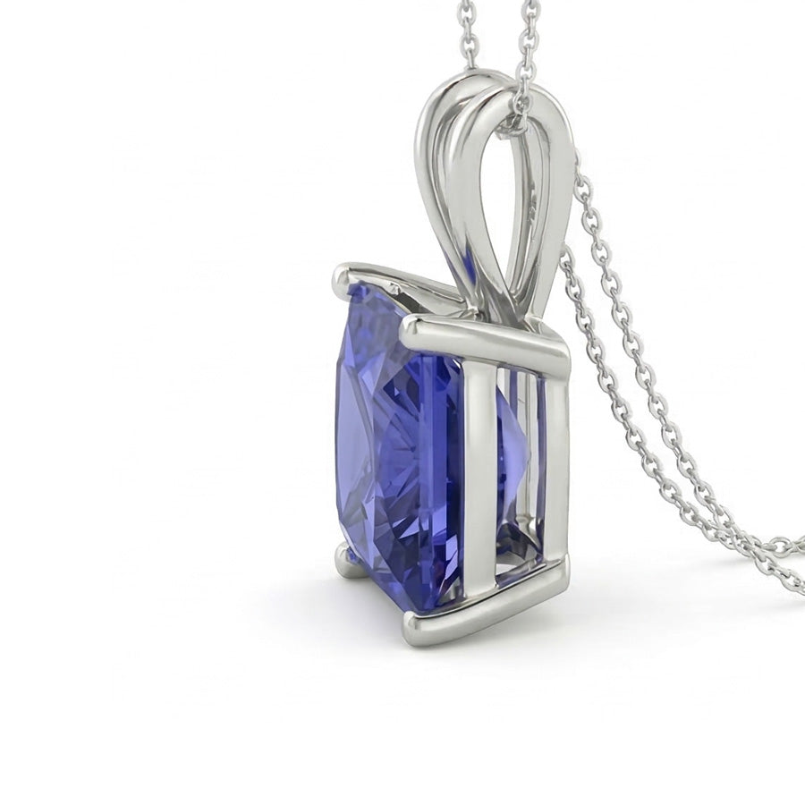 echter princess diamant 4Karat anhänger Draufsicht