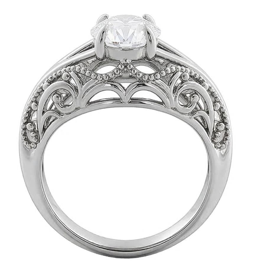 echter round diamant 1.75Karat ring Detailansicht