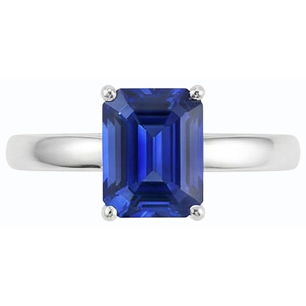 echter radiant diamant 1.50Karat ring Detailansicht