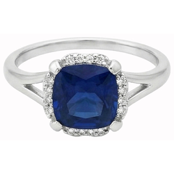 Echter Saphir Ring 2.50 Karat