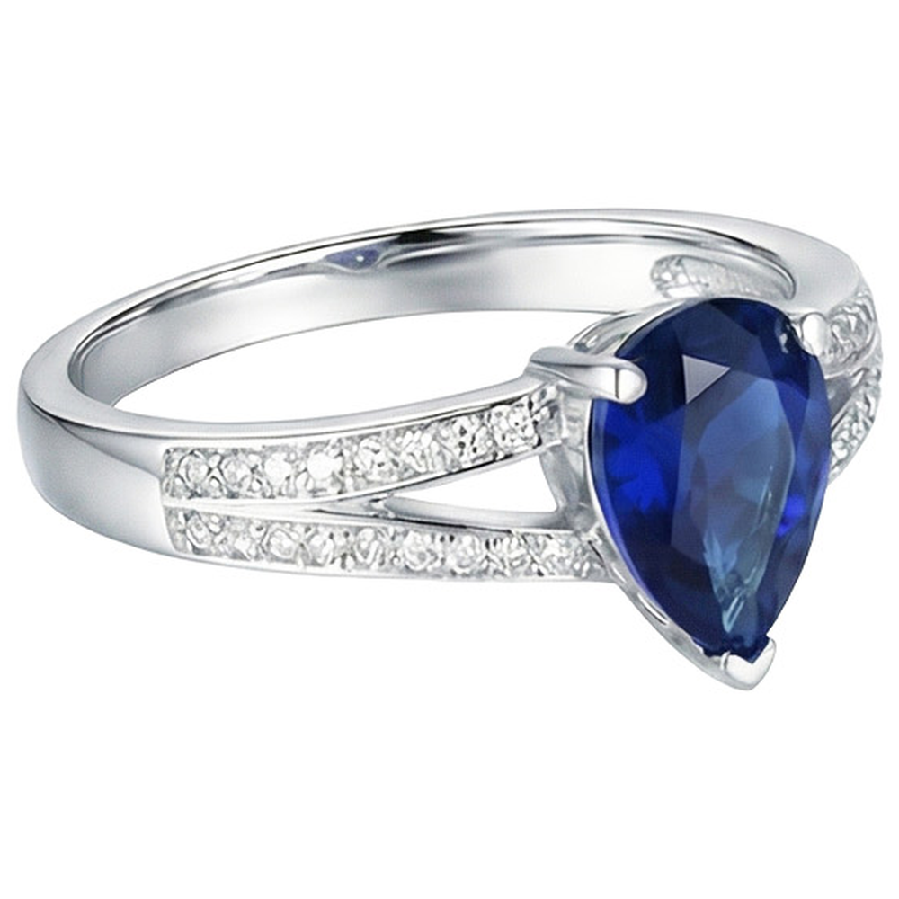 echter round diamant 3.25Karat ring Seitenansicht