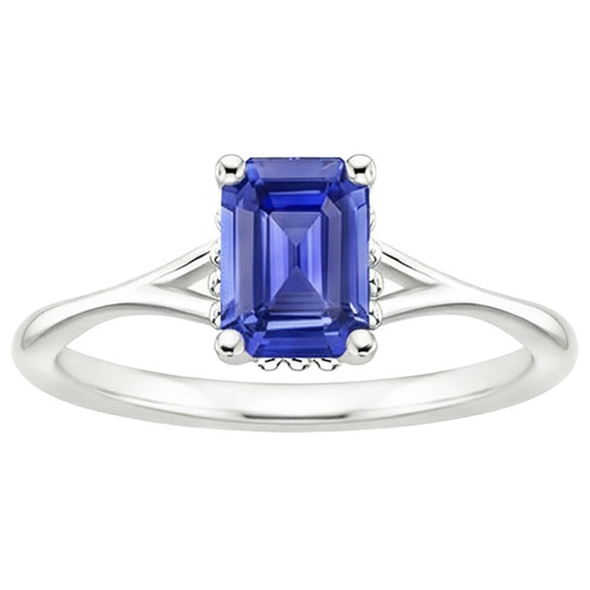 echter diamant 2Karat ring Draufsicht