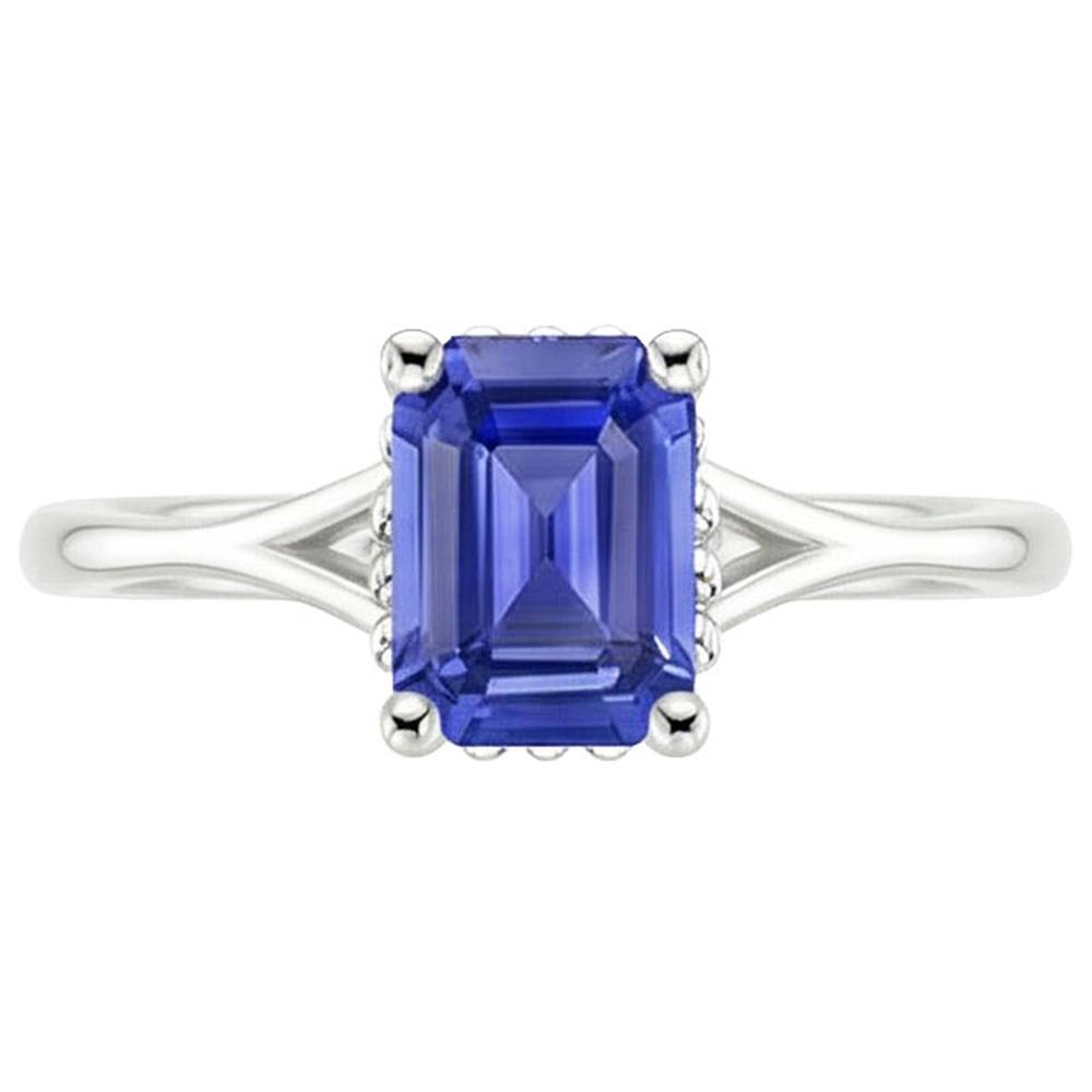 echter diamant 2Karat ring Profilansicht