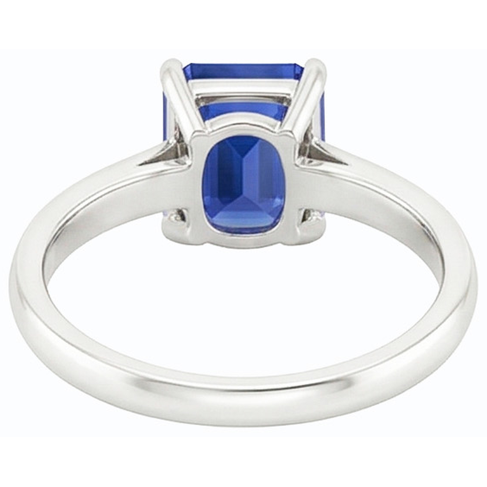 echter diamant 2Karat ring Profilansicht