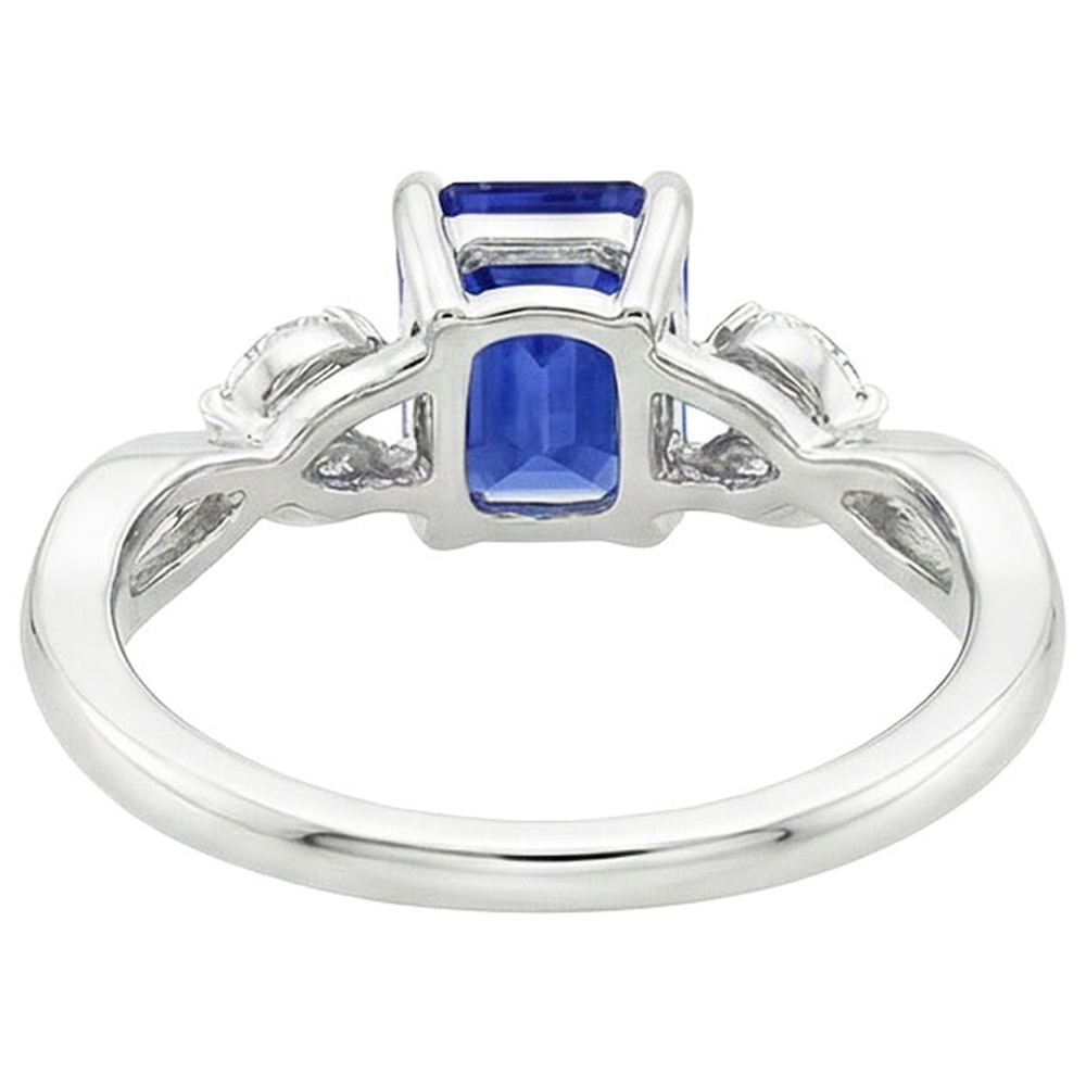 echter marquise diamant 4Karat ring Draufsicht