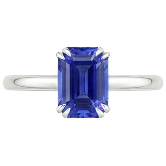 echter diamant 3Karat ring Profilansicht
