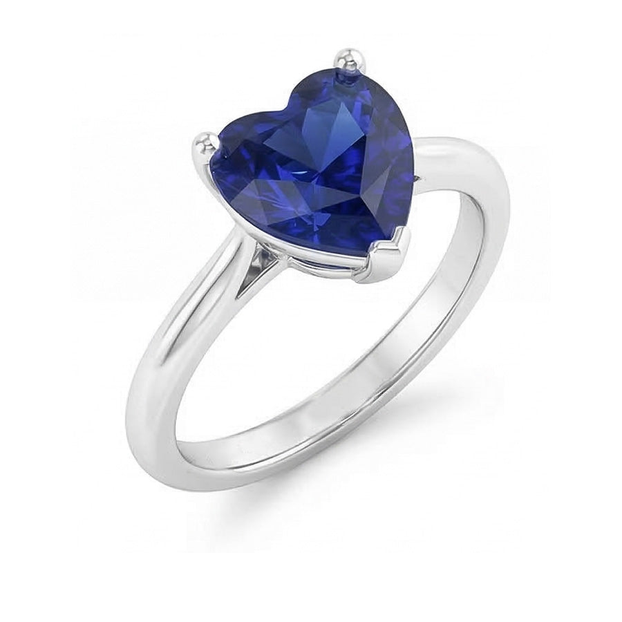 echter heart diamant 2.50Karat ring Detailansicht