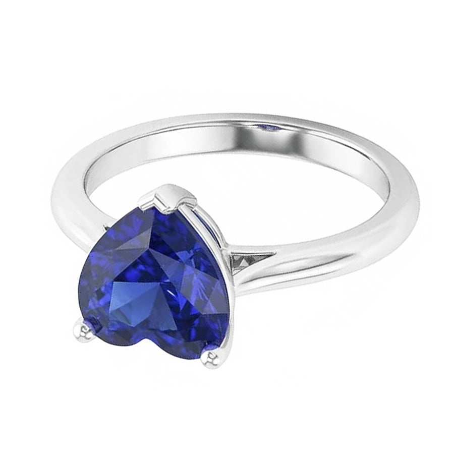 echter heart diamant 2.50Karat ring Band Detail