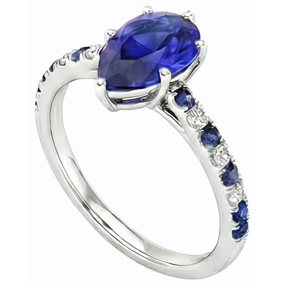 echter round diamant 2.50Karat ring Seitenansicht