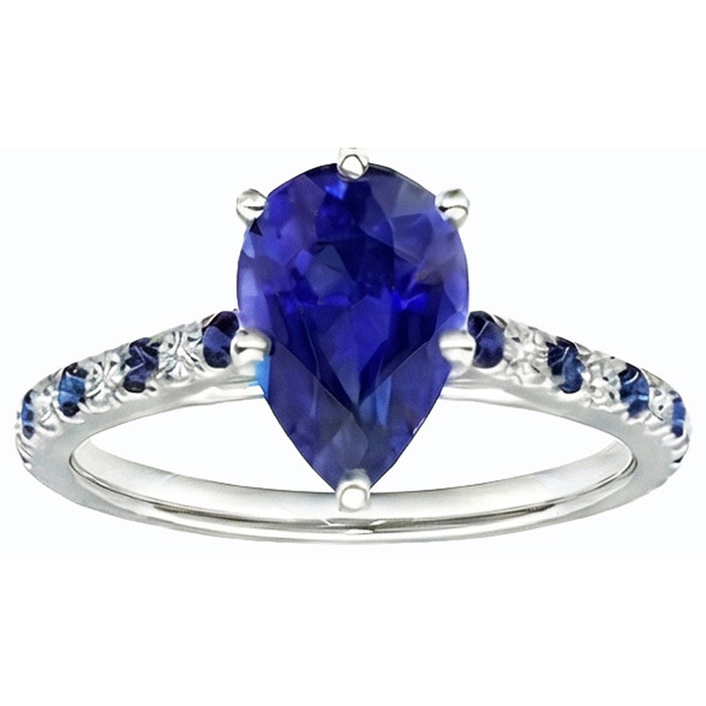 echter round diamant 2.50Karat ring Detailansicht