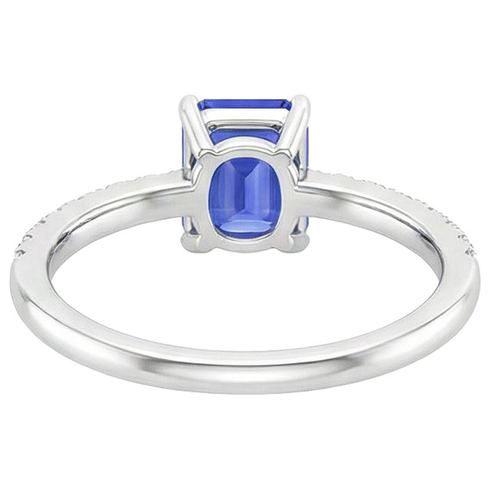 echter round diamant 4Karat ring Detailansicht