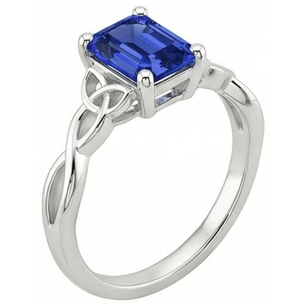 echter diamant 3.50Karat ring Profilansicht