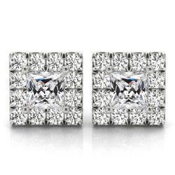 Erdgewonnener Edler Diamant Ohrstecker 9,50 Karat – 14 Karat