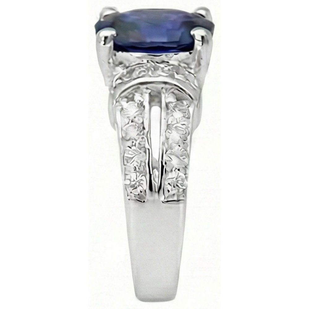 Sri Lanka Edelsteine Ring Mit Aus der Erde Abgebauter Natürlicher Diamanten