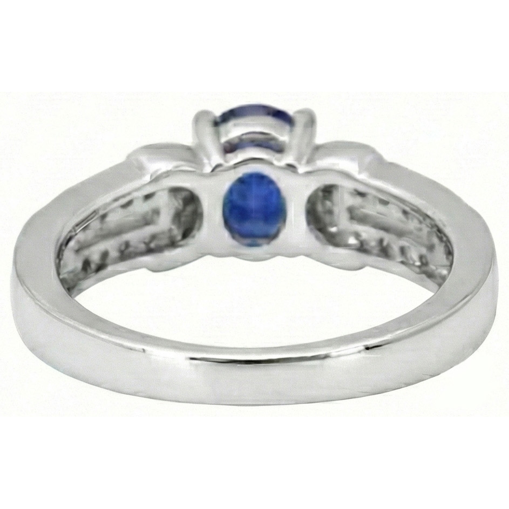 Sri Lanka Edelsteine Ring Mit Aus der Erde Abgebauter Natürlicher Diamanten
