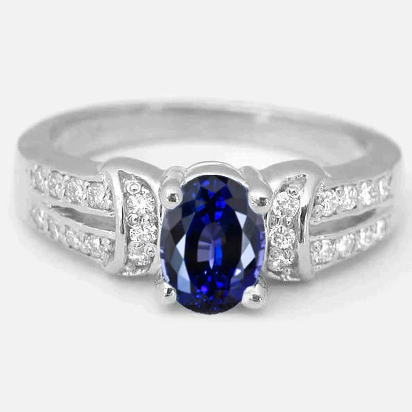 Sri Lanka Edelsteine Ring Mit Diamanten