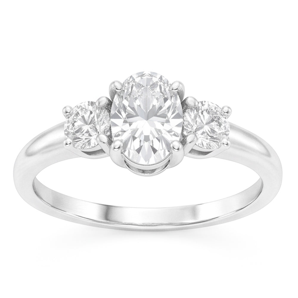 Stilvoller Dreisteinring – Edler Diamant 4.50 Karat von HarryChadEnt
