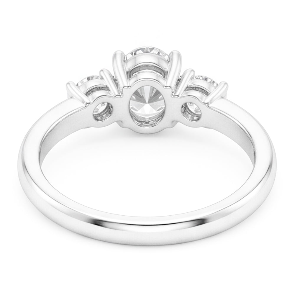 Stilvoller Dreisteinring – Edler Diamant 4.50 Karat von HarryChadEnt