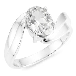 Strahlender Gedrehte Schiene Brillant Solitär-Verlobungsring – 4