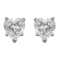 Authentischer Brillant Ohrringe 7 Karat – 14 Karat Weißgold