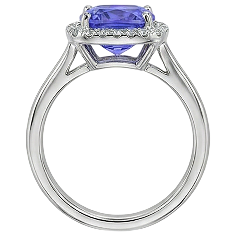 echter round diamant 7.75Karat ring auf Weiß