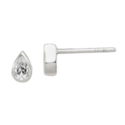Authentischer Edler Diamant Ohrstecker – 14K Weißgold 1 Karat
