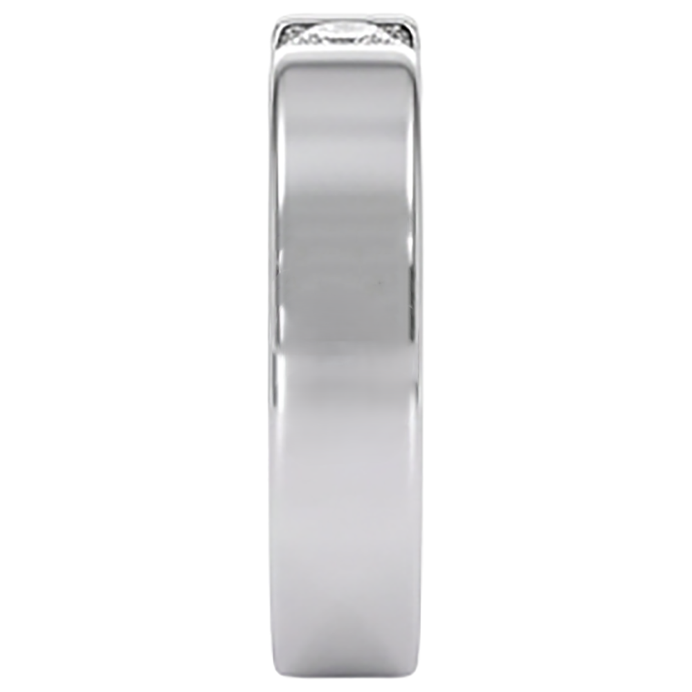 Tension Set Echtdiamant Herrenring 1 Karat Schmuck