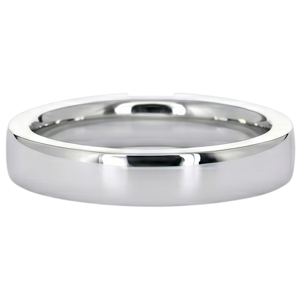 Tension Set Runder Aus der Erde Abgebauter Natürlicher Diamant Versprechen Herrenring 0.50 Karat Schmuck