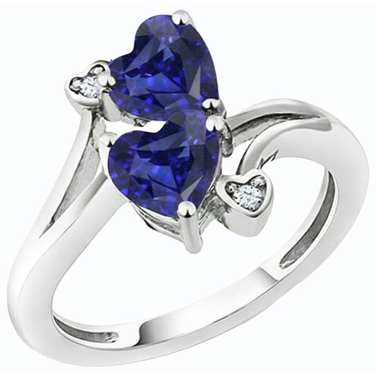 echter round diamant 3.25Karat ring Seitenansicht